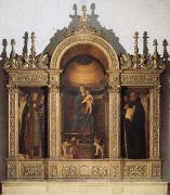 Gentile Bellini Pala di Peasaro oil painting reproduction